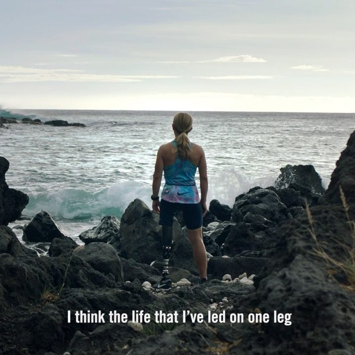 Sarah Reinertsen featured in Nike IGTV